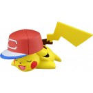 TAKARATOMY Pocket Monsters Moncolle Monster Collection EX EMC_ 25 Ash's Pikachu (Alola Cap Ver.) , TAK99242, by TAKARA TOMY