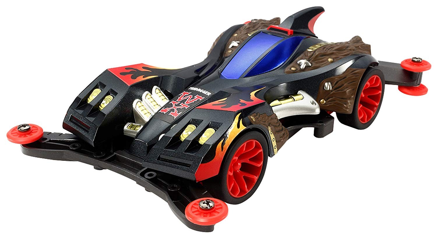 TAMIYA Full Cowl Mini 4WD Tri-Dagger WX (Wild X) (AR Chassis