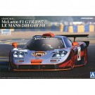 Aoshima 1/24 Supercar 19 McLaren F1 GTR 1997 Le Mans 24 hours Gulf # 41 plastic kit , AOS07471, by AOSHIMA