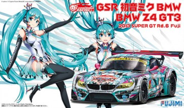 Fujimi 1/24 GSR Hatsune Miku BMW (BMW Z4 GT3) 2013 SUPER GT Rd.6 Fuji Victory Cars , FUJ70107, by FUJIMI