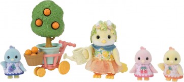 Epoch Sylvanian Families Citrus Bird Family, EPC59656, by Epoch