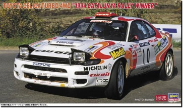 Hasegawa 1/24 Toyota Celica Turbo 4WD 1994 Catalunya Rally Winner, HAS08070, by HASEGAWA