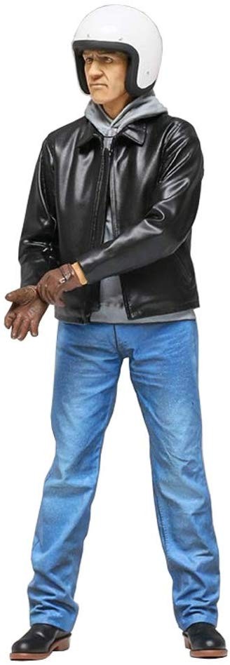 Tamiya 1/12 Motorcycle Series STREET RIDER FIGURE  , TAM41371, by TAMIYA