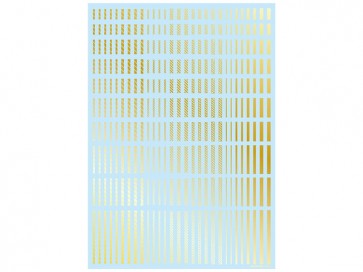 HI Q PARTS Line Decal 2 Gold (1pc.), HIQ73936, by HI Q PARTS