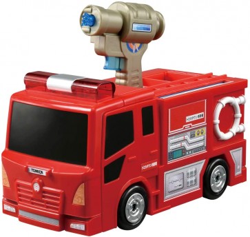 TAKARA TOMY Tomica Pyupyutto Fire Extinguishing! Work Transformation Fire Department  , TAK70846, by TAKARA TOMY