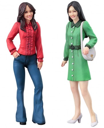 Hasegawa 1/24 70'S GIRLS FIGURE  , HAS91065, by HASEGAWA
