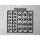 Kotobukiya M.S.G Modeling support goods P107R Plastic unit round mold , KBY60423, by KOTOBUKIYA