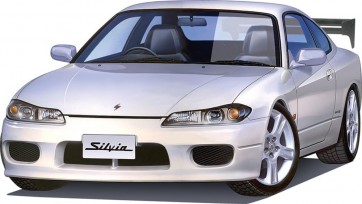 Fujimi 1/24 Inch-up Series No.340 Nissan Silvia Spec R (S15) (w/GT W Wing), FUJ48345, by FUJIMI