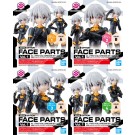 Bandai 30MS Optional Face Parts Vol.1 Total 4 Types , BAN17705, by BANDAI