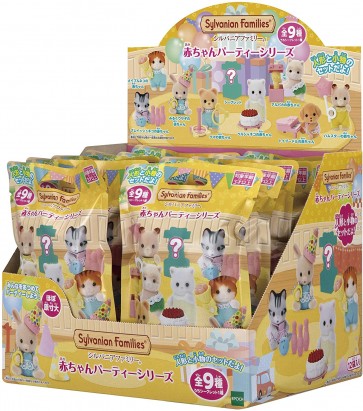 Epoch SYLVANIAN FAMILIES: BABY COLLECTION BABY PARTY SERIES 1BOX 12PCS  , EPC43662, by Epoch