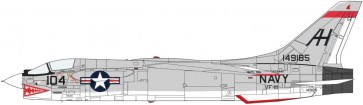 Hasegawa 1/48 F-8E Crusader VF-111 Sundowners, HAS75245, by HASEGAWA