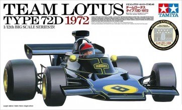 Tamiya 1/12 Team Lotus Type 72D 1972 Tamiya 12046, TAM63185, by TAMIYA