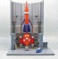 Aoshima 1/350 Thunderbirds No.12 Thunderbirds 3 & Launch Base, AOS63866, by AOSHIMA