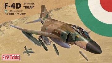 Fine Molds 1/72 Aircraft Iranian Air Force F-4D Fighter, FIN28474, by Fine Molds