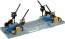 TAKARA TOMY PLA-RAIL J-21 LARGE CROSSING  , TAK09741, by TAKARA TOMY