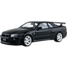 Aoshima 1/24 The Model Car No.SP8 Nissan BNR34 Skyline GT-R V-SPECII '02 Custom Wheel, AOS66959, by AOSHIMA