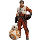 Kotobukiya STAR WARS 1/10 ARTFX+ Poe Dameron & BB-8 2Pack The Force Awakens Ver. , KBY03283, by KOTOBUKIYA