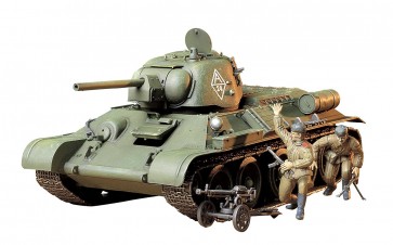 TAMIYA 1/35 MM T34 / 76 tanks Cheriyabinsuku, TAM35149, by TAMIYA