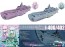 Aoshima 1/700 Blue Steel Arpeggio - Ars Nova - 7 a 400 & a 402 , AOS10297, by AOSHIMA