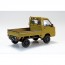 Aoshima 1/32 Raku-Pla Snap Kit No.05CU-OE Subaru Sambar Truck Custom Wheels (Olive), AOS03903, by AOSHIMA