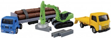 TAKARATOMY TOMICA GIFT: LOTS OF FINGERPLAY! CONSTRUCTION SITE SET , TAK99094, by TAKARATOMY