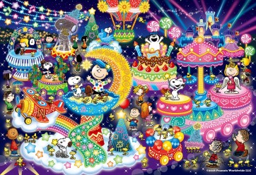 Epoch Jigsaw Puzzle: Snoopy Illumination 300pcs , EPC83163, by Epoch