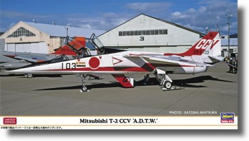 Hasegawa 1/48 Mitsubishi T-2 CCV Flight Development Experiment Group, HAS75306, by HASEGAWA