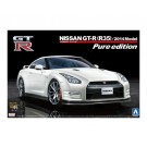 1/24 NISSAN GT-R (R35) Pure Edition 2014-MODEL w/Engine, AOS11324, by AOSHIMA