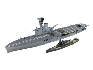 1/700 HMS Hermes (Richelieu Attack), AOS05102, by AOSHIMA