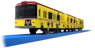 TAKARA TOMY PLARAIL SC-09 TOKYO METRO GINZA LINE KUMAMON WRAPPING TRAIN  , TAK19147, by TAKARA TOMY
