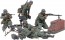 Tamiya 1/35 Military Miniature Series No.386 German Machine Gun Team Set (MID-WWII), TAM53866, by TAMIYA