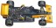 Platz BEEMAX 1/12 LOTUS 99T 1987 MONACO GP WINNER, PLZ82128, by PLATZ