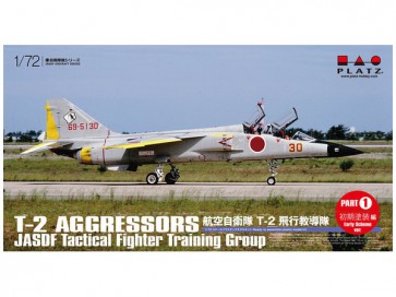 Platz 1/72 T-2 Aggressors JASDF Tactical Fighter Training Group Part 1 (Early Scheme Ver.)  t, PLZ50646, by PLATZ