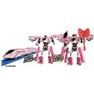 TAKARA TOMY SHINKANSEN HENKEI ROBO SHINKALION: DXS SHINKALION HELLO KITTY  , TAK52958, by TAKARA TOMY