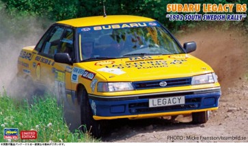 Hasegawa 1/24 SUBARU LEGACY RS 1992 SOUTH SWEDISH RALLY, HAS06021, by HASEGAWA