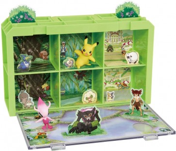 TAKARA TOMY MONCOLLE POCKET MONSTERS THE MOVIE: COCO BROADEN MOVIE SET Moncolle World , TAK66351, by TAKARA TOMY