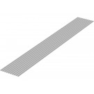 Wave Plastic Material (Gray) Shredded Board 0.5 x 3.0 mm 10pcs, WAV24739, by WAVE