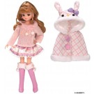 TAKARA TOMY Rica-chan LW-16 Fluffy Bunny  , TAK41389, by TAKARA TOMY