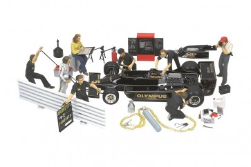 TAMIYA 1/20 Motorsports team set 1970-85, TAM20063, by TAMIYA