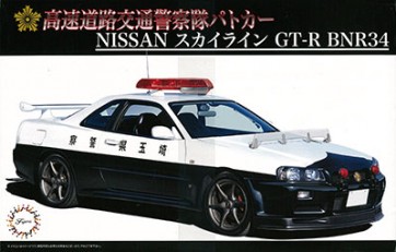 Fujimi 1/24 Nissan Skyline (R34) GT-R Patrol Car , FUJ39770, by FUJIMI