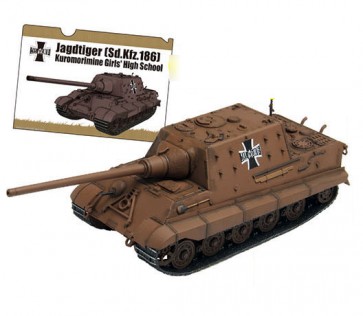 Platz 1/72 Girls und Panzer Tank Destroyer Jagdtiger Kuromorimine Girls High School [das Finale Part.3 Special Package Edition]  , PLZ75458, by PLATZ
