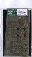 Platz 1/72 Detail Up Etching Part for Air Self Defense Force F-1 (for exterior use)  , PLZ19537, by PLATZ