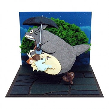 Sankei Studio Ghibli mini My Neighbor Totoro Totoro to Yuuran Hikou , SNK49339, by SANKEI