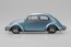 Aoshima 1/32 RakuPla Snap Kit No.20CU-SS Volkswagen Beetle Custom (Strato Silver), AOS68052, by AOSHIMA