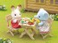 Epoch Sylvanian Families Blue Sky Barbecue Set -Elephant Girls-  , EPC46649, by Epoch