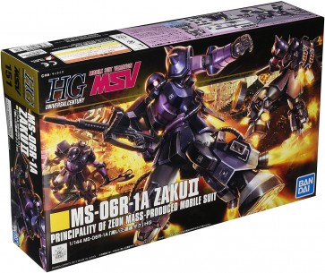 Bandai 1/144 HGUC Black Tri-Star Zaku II, BAN77481, by BANDAI