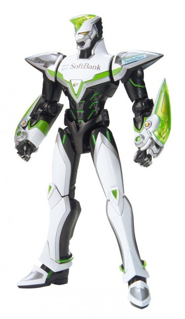 Bandai Tiger & Bunny FIGURE-RISE 6 WILD TIGER , BAN85428, by BANDAI