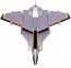 Fujimi 1/350 Tokusatsu Series No.6 Single-seat Main Multipurpose Fighter Attack Aircraft Sky Hire, FUJ92263, by FUJIMI