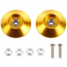 Tamiya HG 19mm Tapered Aluminum Bearing Roller gold  , TAM55831, by TAMIYA