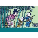 Cuties Jigsaw Puzzle 300 Pcs Jiro Takedairi Kirie Collection bamboo shoots , CTS71697, by Cuties